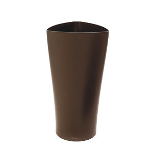 LECHUZA DELTA 40/75 donica brązowa metalik