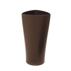 LECHUZA DELTA 40/75 donica brązowa metalik