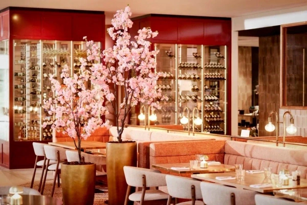 Sztuczne drzewko Wiśnia japońska 175 cm różowa