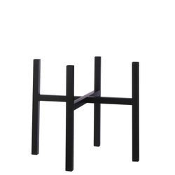 ASCOT XL 45,5x45,5/40 cm czarny stojak na kwiaty