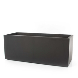Kebe Casetta 100x40/40 donica prostokątna na kółkach antracytowa