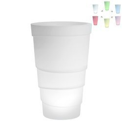 ZIG 50/76 wysoka donica świecąca LED RGB multikolor