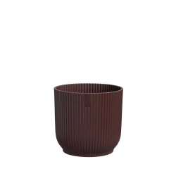 Vibes Fold Round 16 bordowa osłonka w paski bordeaux red winery