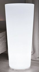 ILIE 37/75 donica podświetlana okrągła wysoka do wnętrz