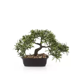 Sztuczny Bonsai Podocarpus 23x30 cm w doniczce