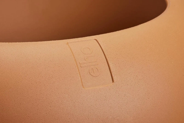 Amber Roll Low 43/40 designerska donica karmelowa