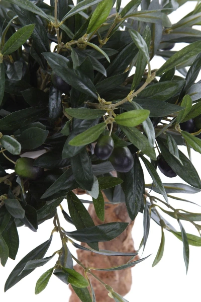 Sztuczna niska Oliwka na grubym pniu 60 cm