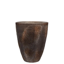 Oliver L 70/83 duża wysoka donica kamienna brązowa ostryga