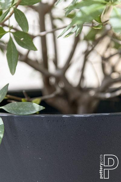 Bucket M 58/50 betonowa donica czarna