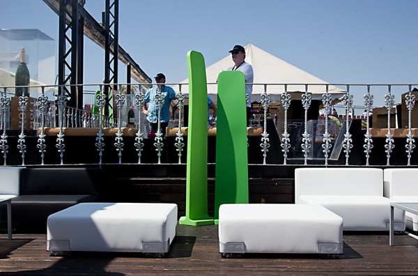 Gradient 160 cm ciemnozielony