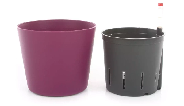 Zestaw do hydroponiki 13/12 w fioletowej osłonce Flori 16/14 dark lilac