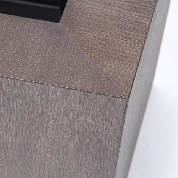 NATURA 45x45/40 donica dębowa ciemna