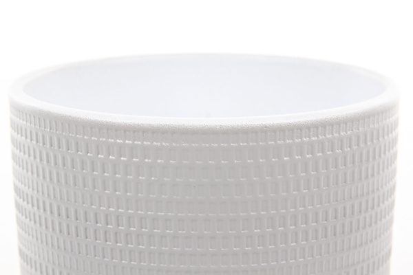 SWING 14,5/12 doniczka ceramiczna jasnoszara