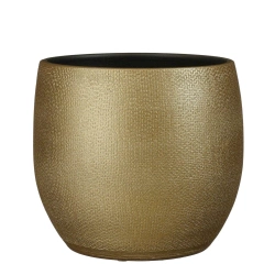 Porto 27/27 osłonka ceramiczna złota chropowata