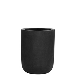 Dice L 34/44 czarna donica cylindryczna