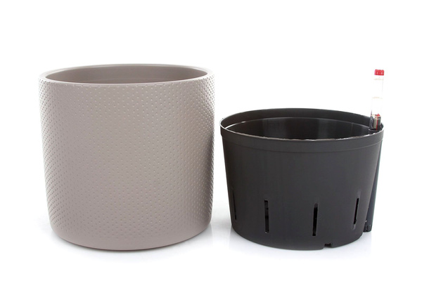 Zestaw do hydroponiki 18/12 Era 19 taupe wytłaczana