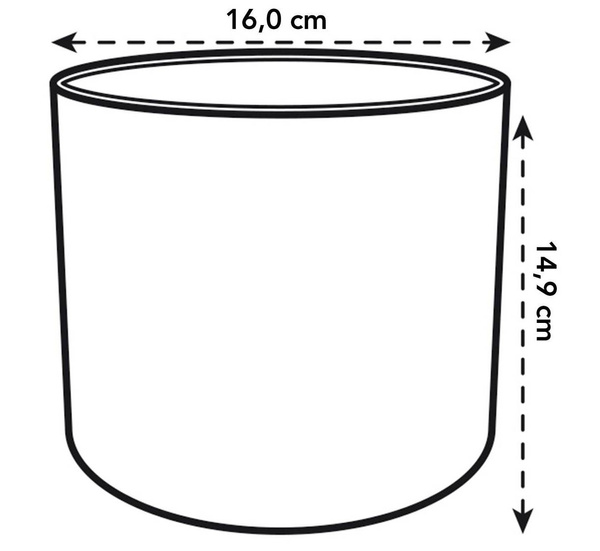 B. For Soft Round 16 cylindryczna osłonka grafitowa