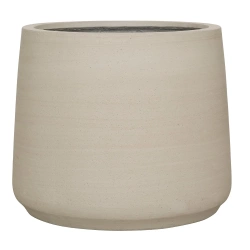 Jumbo Patt M 119/97 duża donica kamienna beżowa