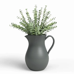 Harmonia Jar 25/30 antracytowy dzban w stylu śródziemnomorskim