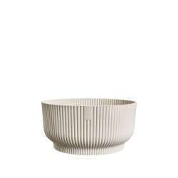 Vibes Fold Bowl 25 misa w paski biały len