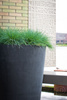 Belle L 60/90 wysoka donica kamienna czarna