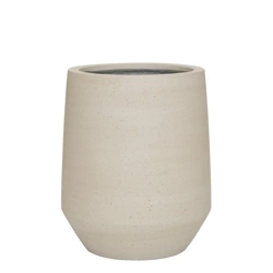 Harith High L 53/68 beżowa wysoka donica kamienna beige washed