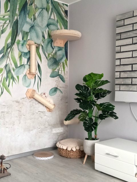 Sztuczna Monstera dziurawa deliciosa 110 cm duże liście