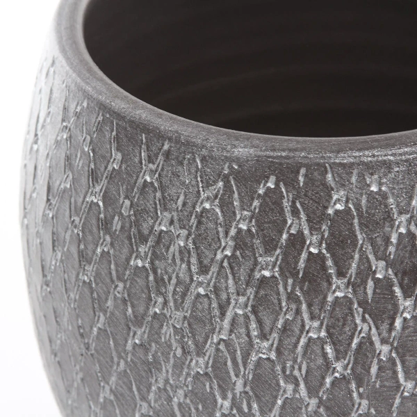 Madeira 18/18 ceramiczna osłonka kula srebrno-szaro-brązowa