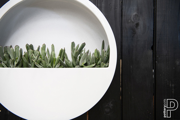 Wally S 40/9 osłonka na ścianę biała matowa wisząca