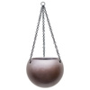 Gradient Hanging GLOBE 24/19 doniczka wisząca kula kawowa