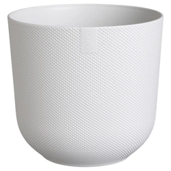 Jazz Elho 26 biała stylowa osłonka silky white