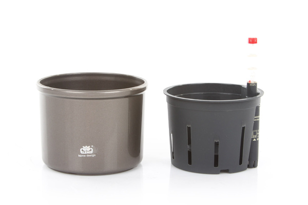 Zestaw do hydroponiki 11/9 osłonka Corona grafitowa wkład wskaźnik