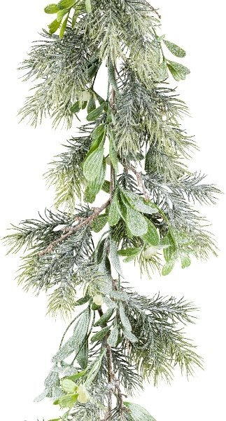 Sztuczna Jemioła ośnieżona girlanda pnącze 182 cm