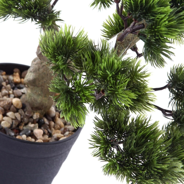 Sztuczne drzewko Bonsai Pinia Sosna 40x40 cm