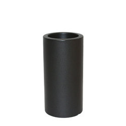 CILINDRO ALTO 14/28 doniczka cylindryczna antarcytowa