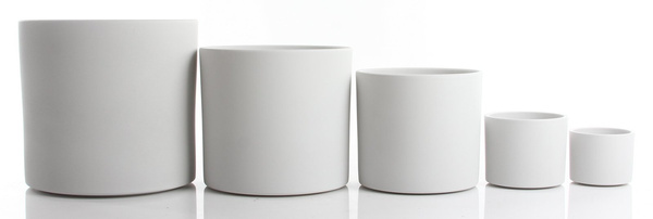 ERA 23/21 osłonka walec ceramiczna jasnoszara