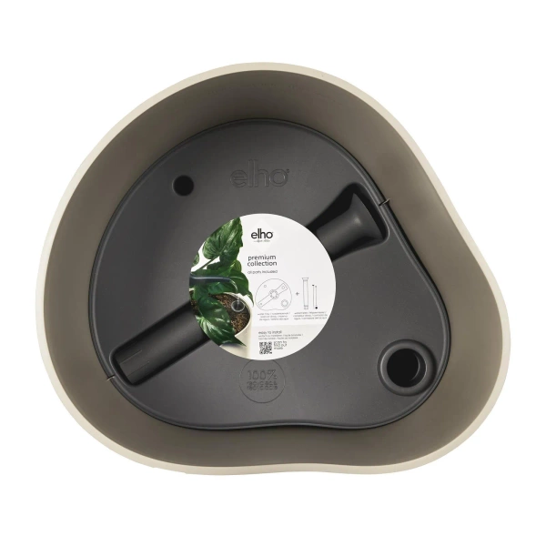 Eden Aquacare Medium 40 designerska donica soft taupe system samonawadniający