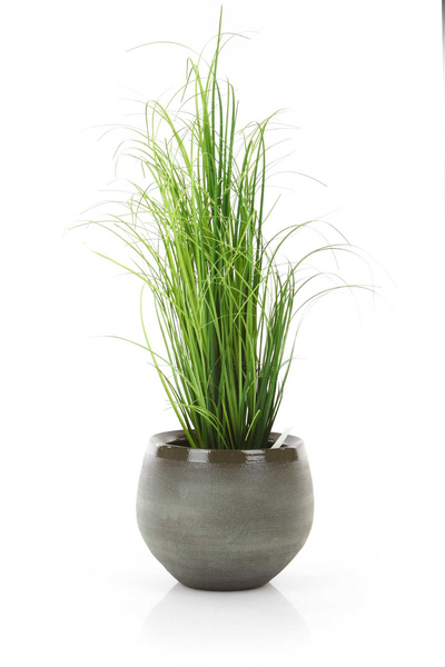 DOURO 18/15 cm zielona osłonka kula ceramiczna