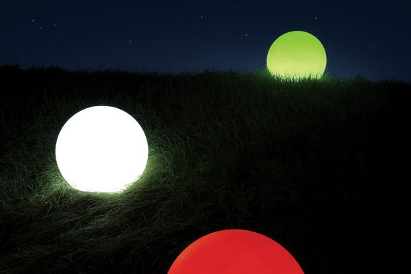 Kula podświetlana ATMOSFERA 40 cm biała