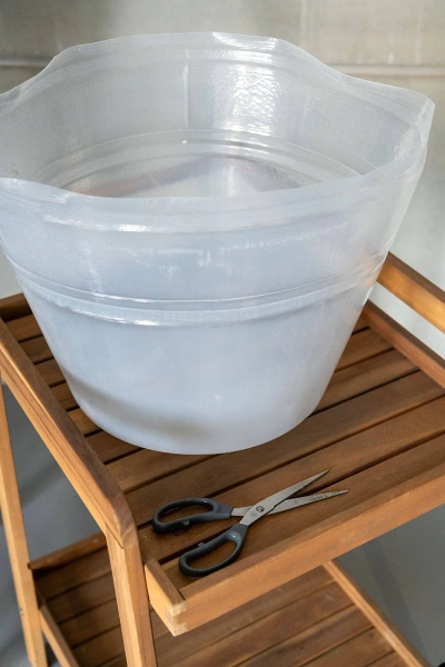 Wkład do donic wodoszczelny elastyczny PP 40/30 cm transparent