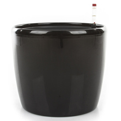 Zestaw do hydroponiki 22/19 Venus osłonka ceramiczna czarna z połyskiem