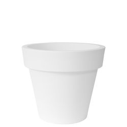 IKON 50/44 donica biała okrągła z rantem