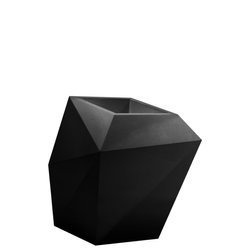 FAZ VONDOM 66x55/70 wysoka donica designerska czarna