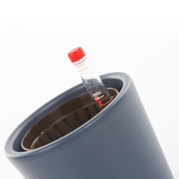 Zestaw do hydroponiki Leni 5/5 Vasa mini osłonka ceramiczna ciemnoniebieska