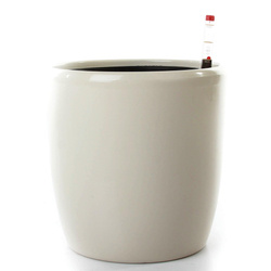 Zestaw do hydroponiki 18/19 Venus osłonka ceramiczna kremowa z połyskiem