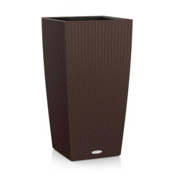 LECHUZA COTTAGE 40x40/75 donica brązowa maroon