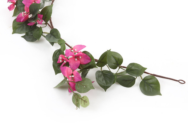 Sztuczna Bugenwilla girlanda pnącze 180 cm różowa