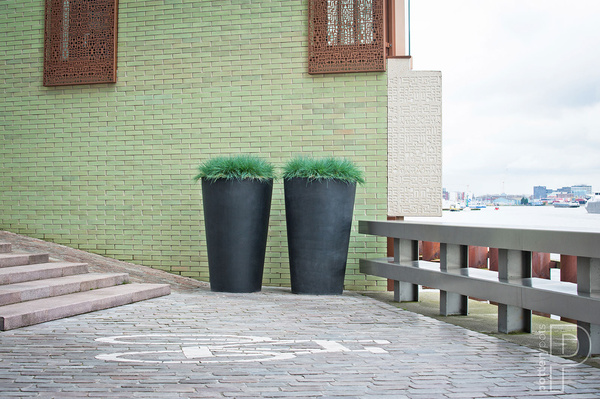 Belle M 47/70 donica wysoka czarna kaminna