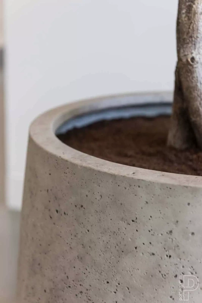 Jumbo Patt XXS 55/46 duża donica kamienna beżowa