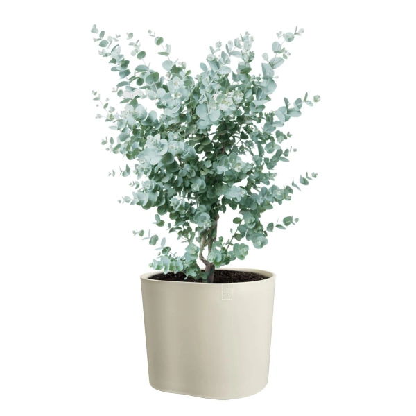 Eden 35 donica w nieregularnym kształcie linen white